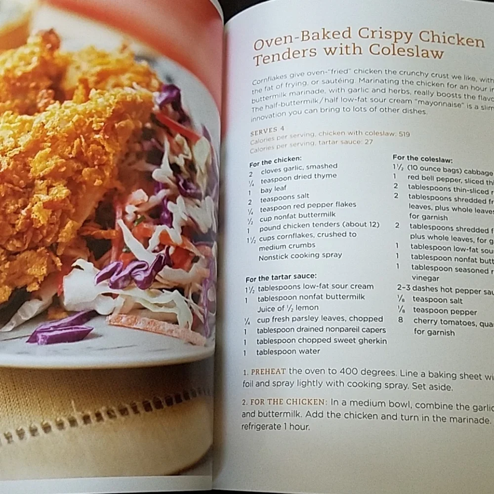Cook Yourself Thin Cookbook As Seen On Lifetime TV Show Skinny Meals in Minutes